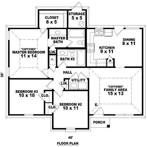 8109 3 Bedrooms And 2 Baths The House Designers 8109 8109-3-bedrooms-and-2-baths-the-house-designers-8109